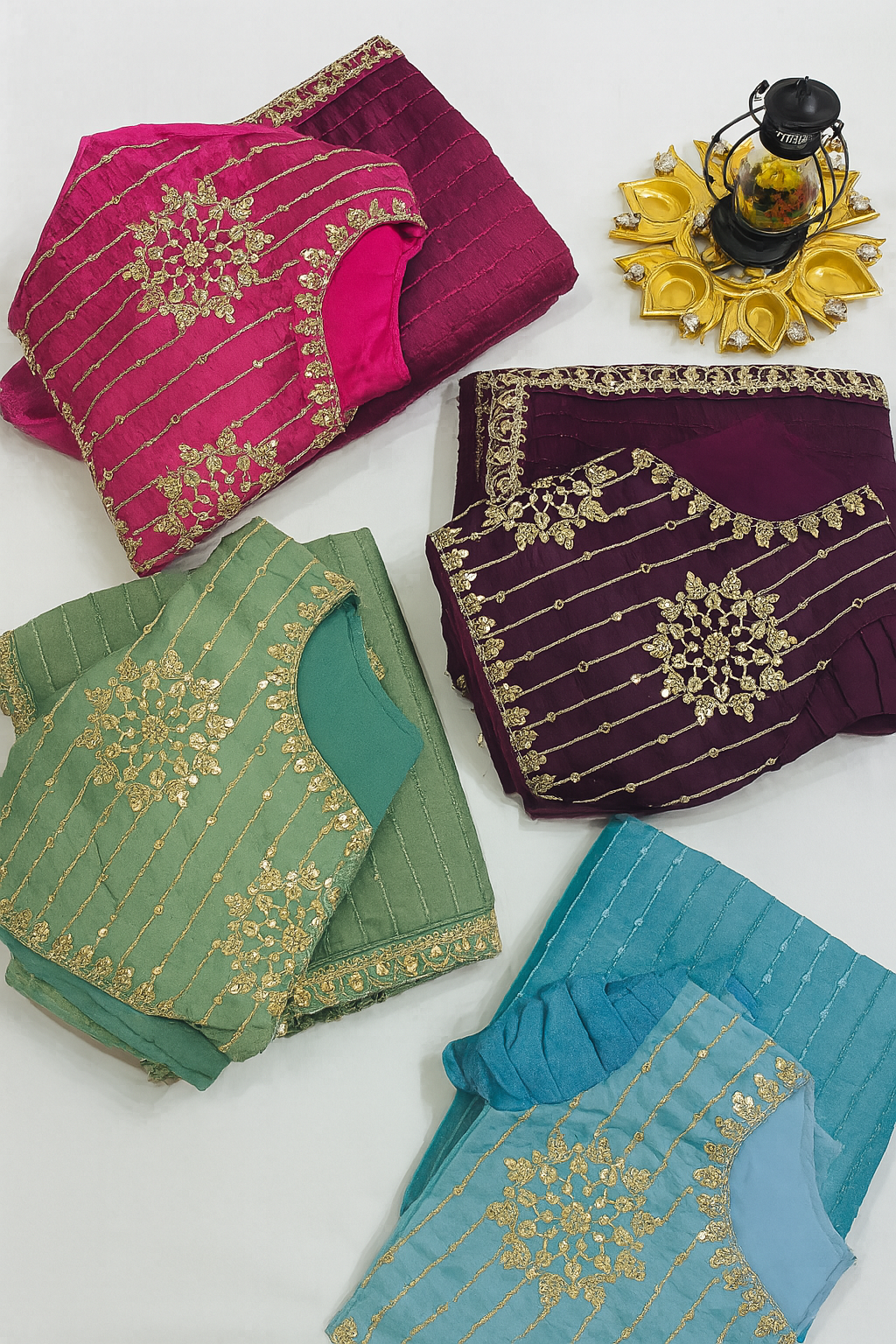 Elegant Handcrafted Embroidered Sarees Collection